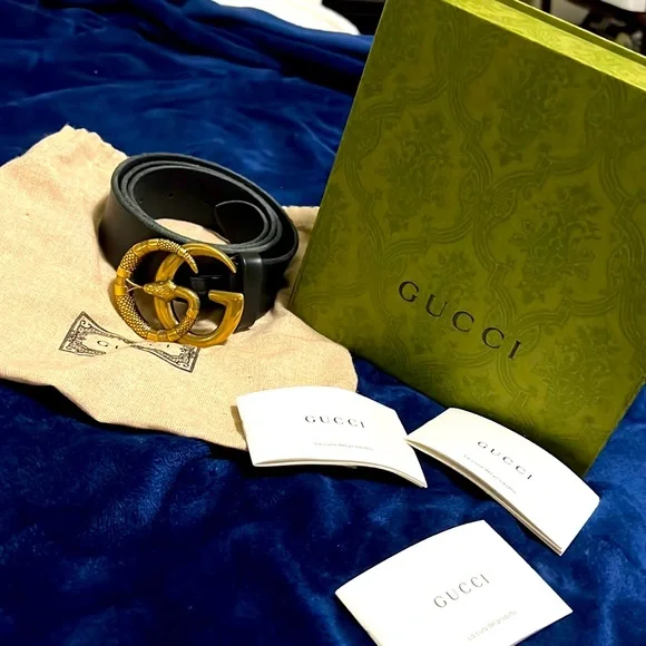 Gucci | Accessories | Brand New Gucci Snake Belt New Season  display picture 1